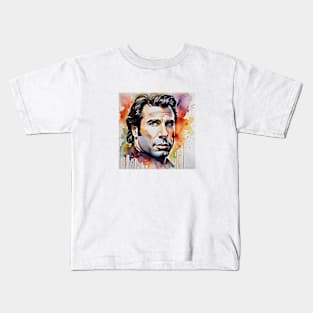 portrait of John Travolta Kids T-Shirt